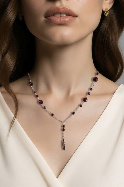 Pendentif Œil de Taureau Argent 925 | Lithothérapie Force