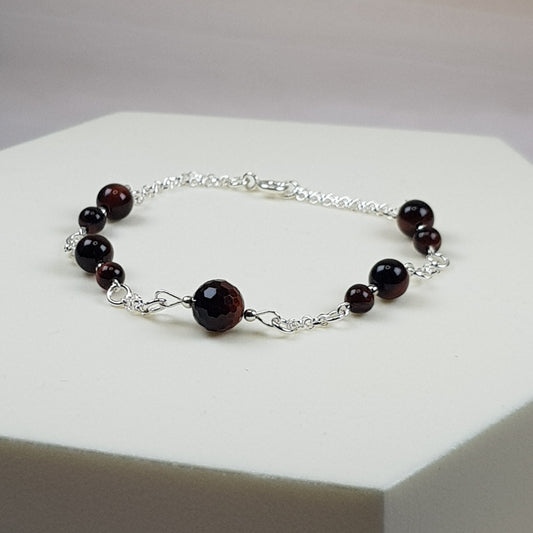 Oeil de taureau argent 925