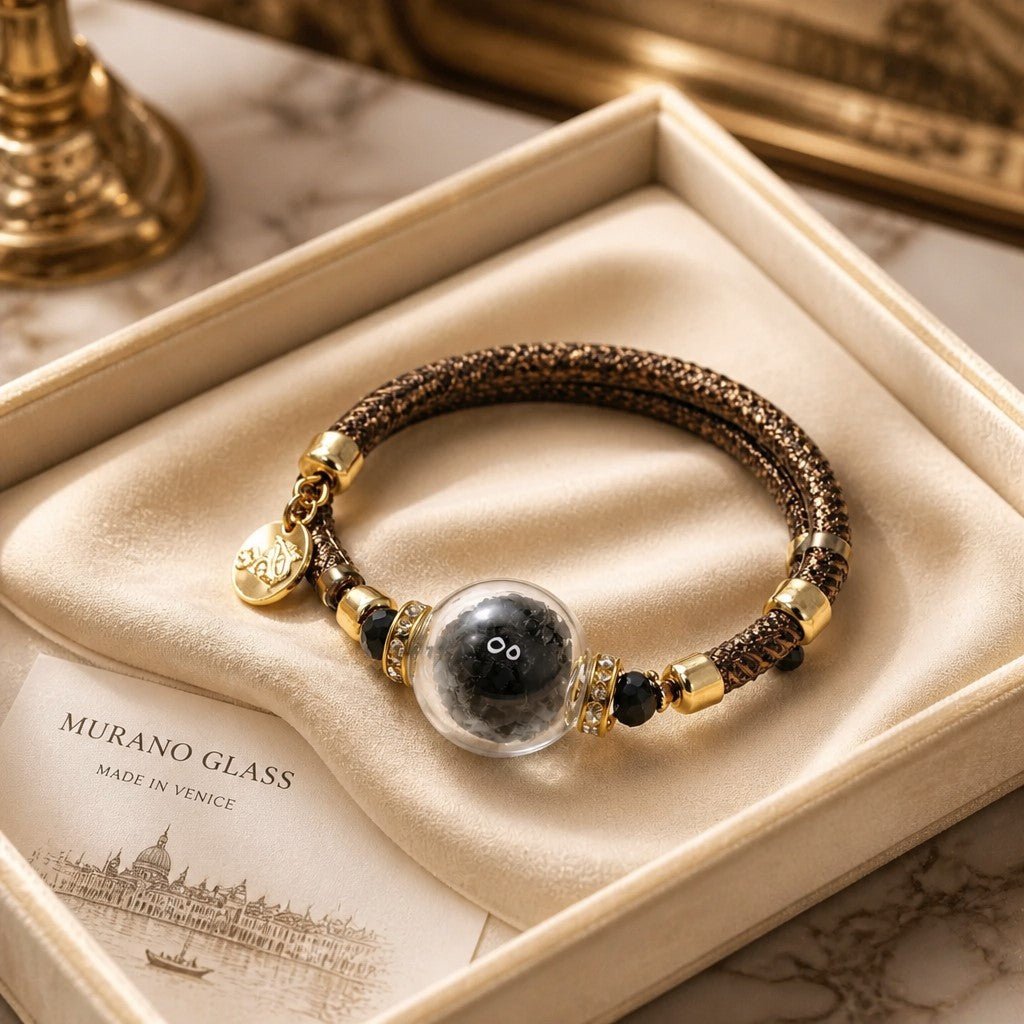 Bracelet Murano Pépite Sissi Pearl - Raffinement Nacré Vénitien