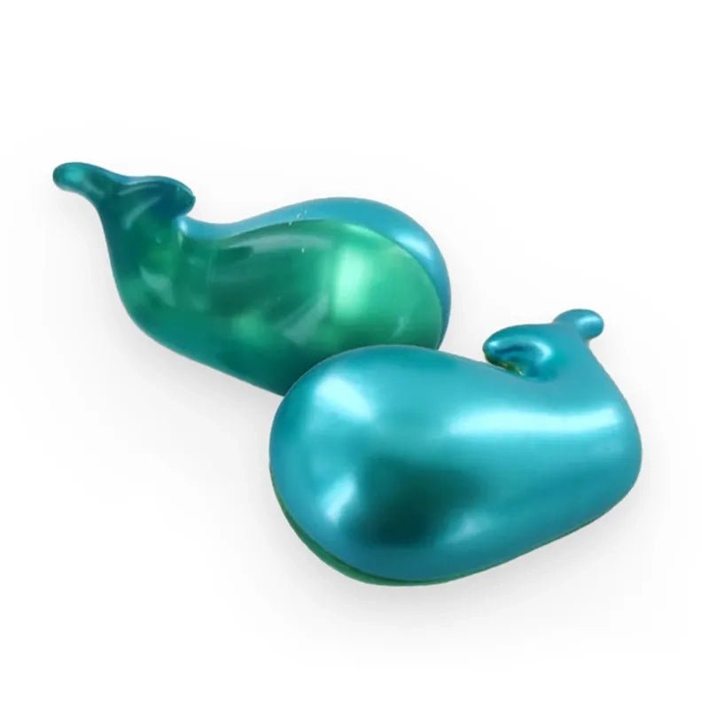 Perle de bain effervescente baleine parfum monoï, huile de bain parfumée française
