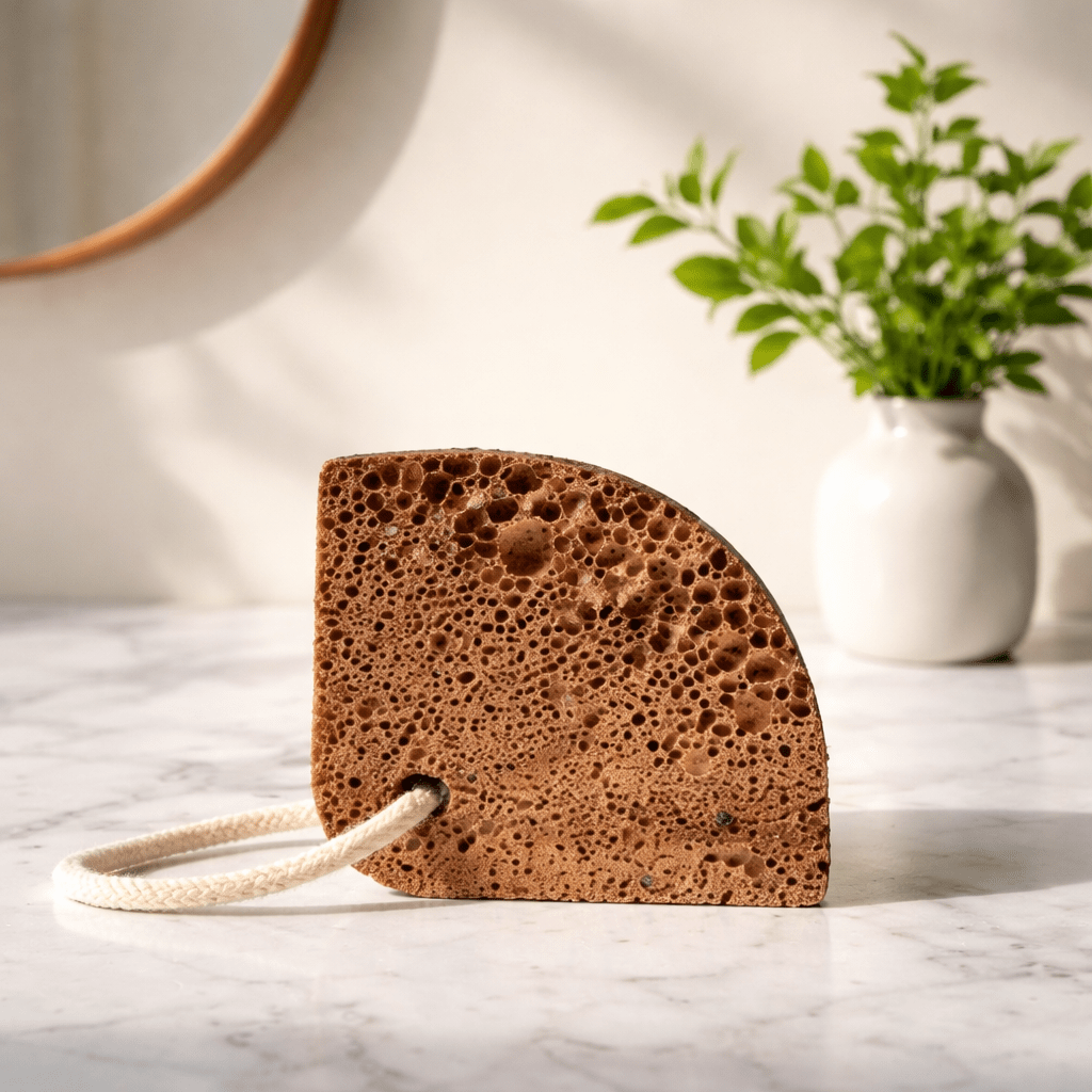 Pierre Ponce Coquille - Exfoliation Pieds Naturelle Design Marin