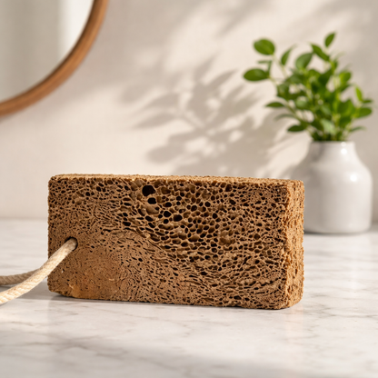 Pierre Ponce Rectangle - Exfoliation Pieds Naturelle Pratique Callosités