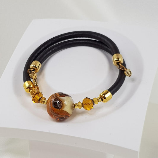 Bijou verre Murano Antonio Vaccari certificat authenticité artisanat italien 