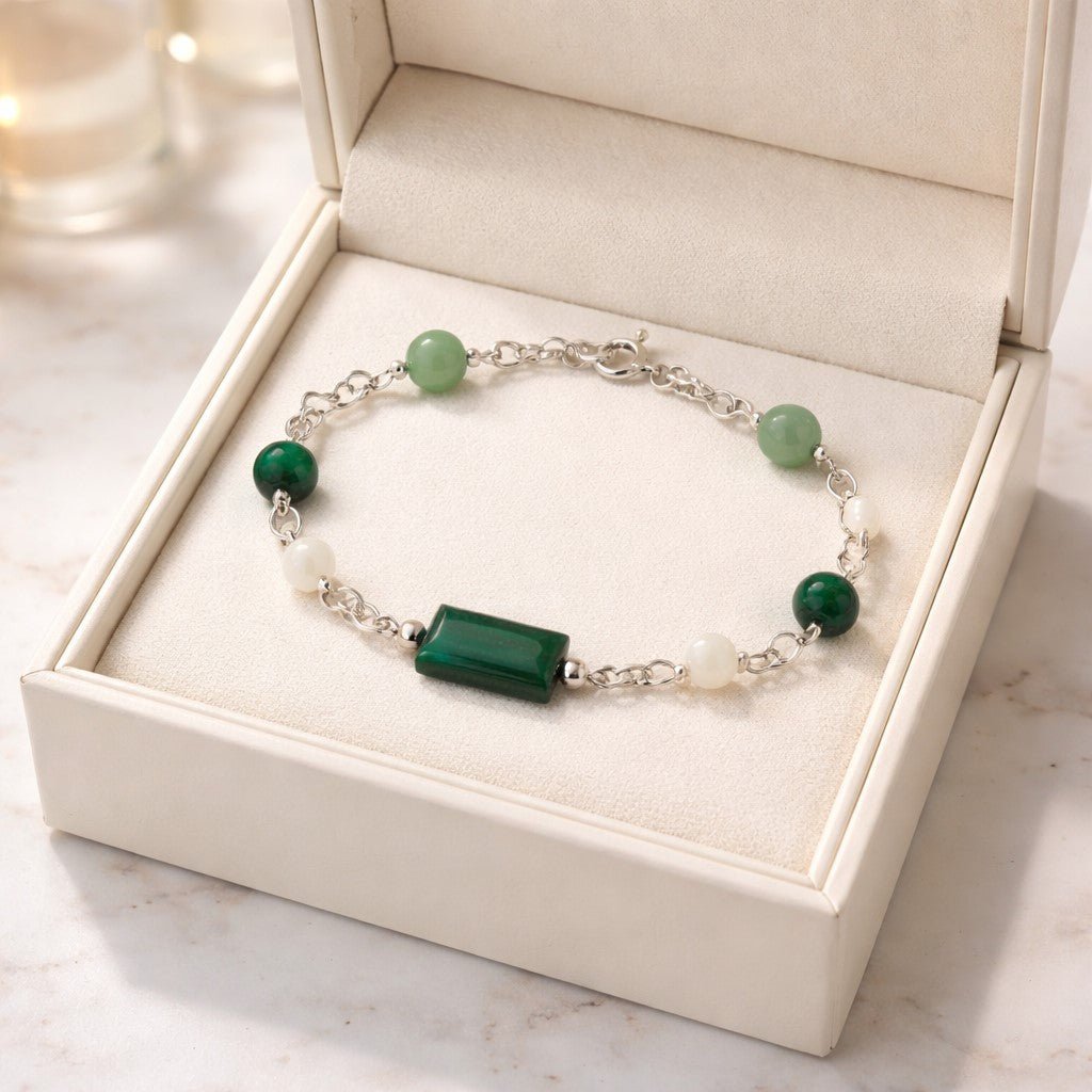 Bracelet Seconde Chance - Lithothérapie Pierres Naturelles Argent 925