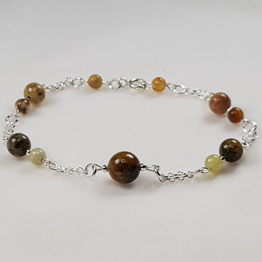 Serpentine argent 925