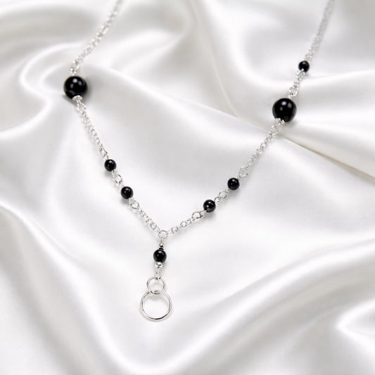 Pendentif Shungite Argent 925 - Pierre de Protection