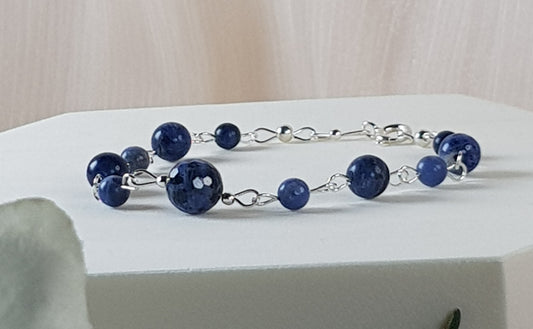 Sodalite argent 925