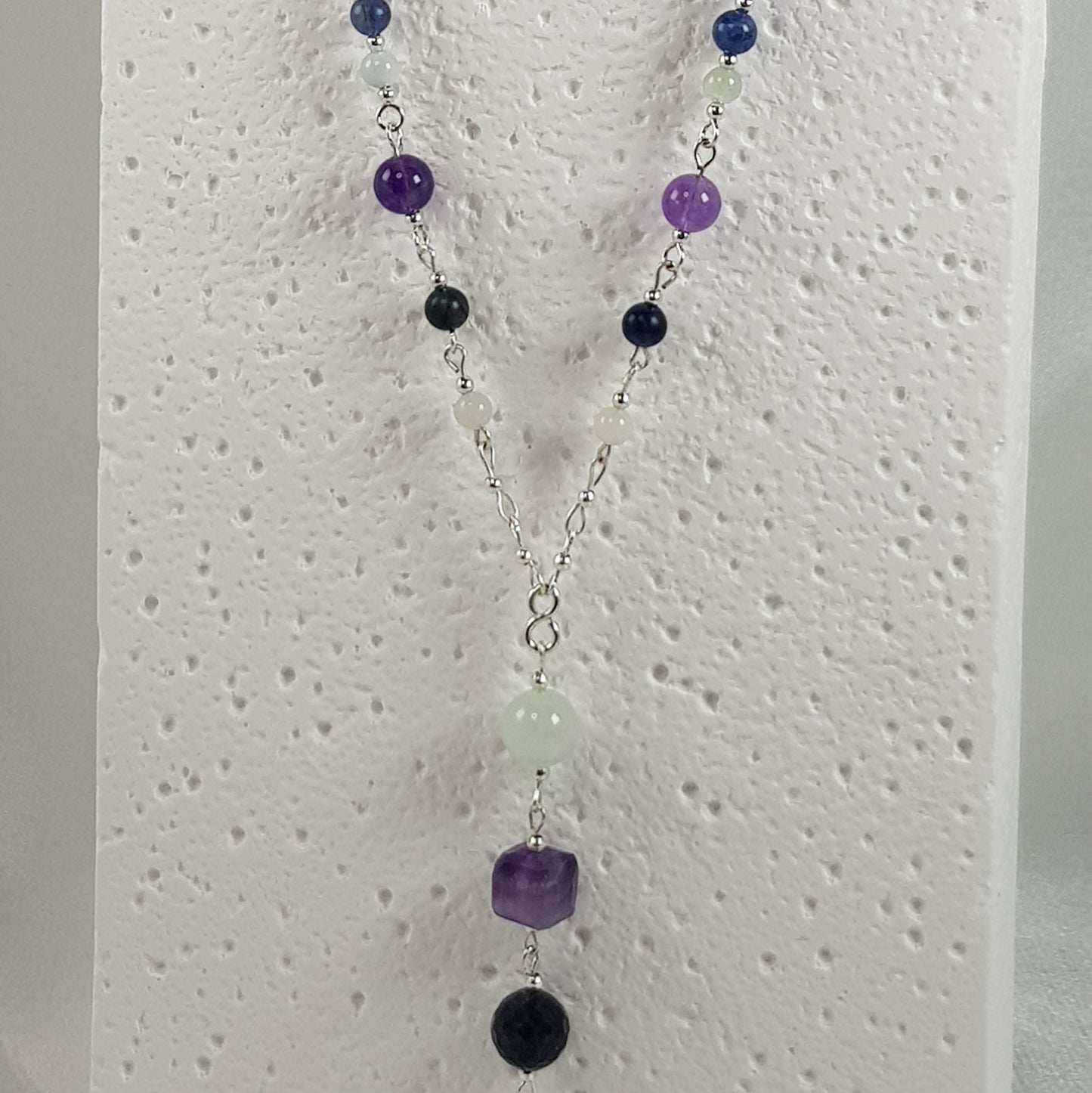 Pendentif Sommeil - Lithothérapie Pierres Naturelles Argent 925