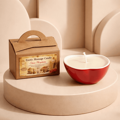 Bougie de Massage Tentation d'Eden - Paradis Sensuel
