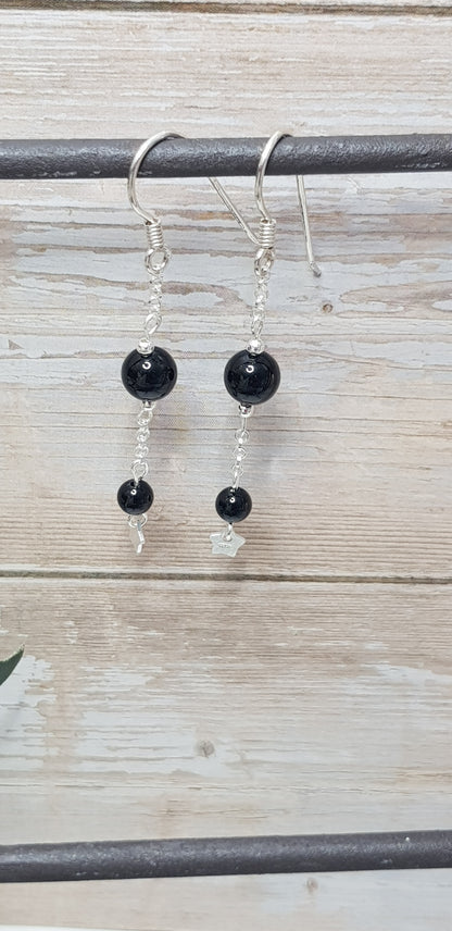 Tourmaline noire argent 925