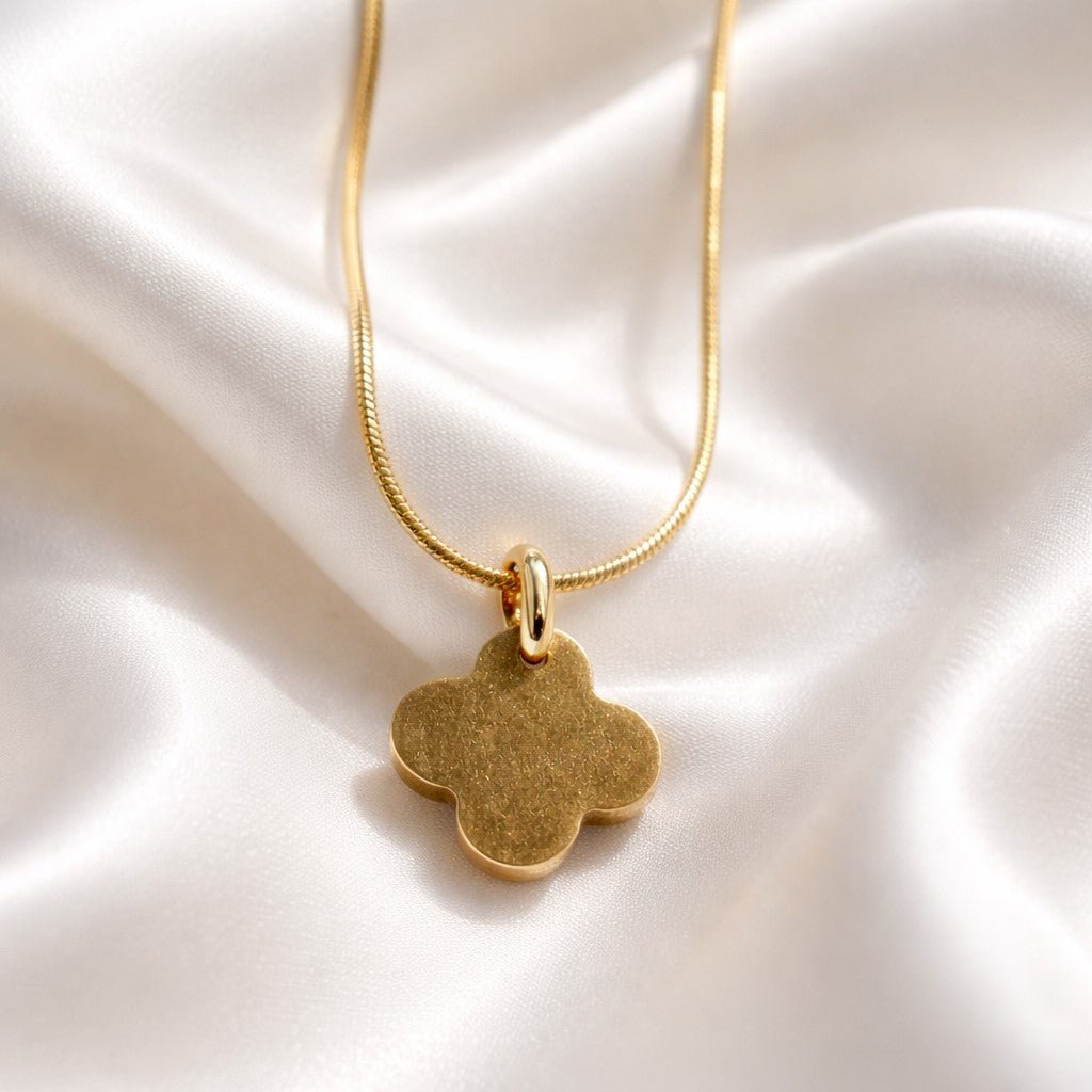 Collier Pendentif Trèfle Alhambra Or Léopard - Élégance Sauvage