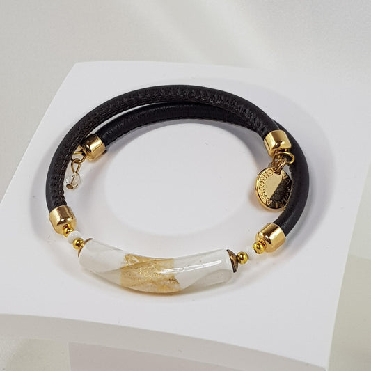 Bijou verre Murano Antonio Vaccari certificat authenticité artisanat italien 