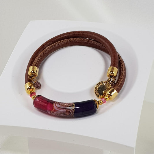 Bijou verre Murano Antonio Vaccari certificat authenticité artisanat italien 