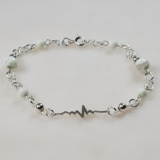 Turquoise jaune d'Australie, argent 925