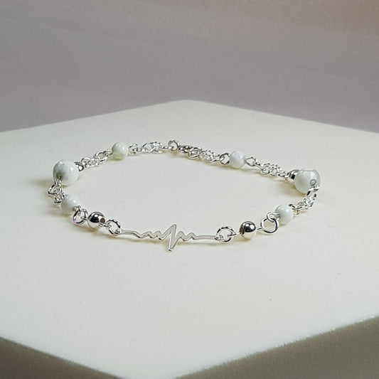 Turquoise jaune d'Australie, argent 925