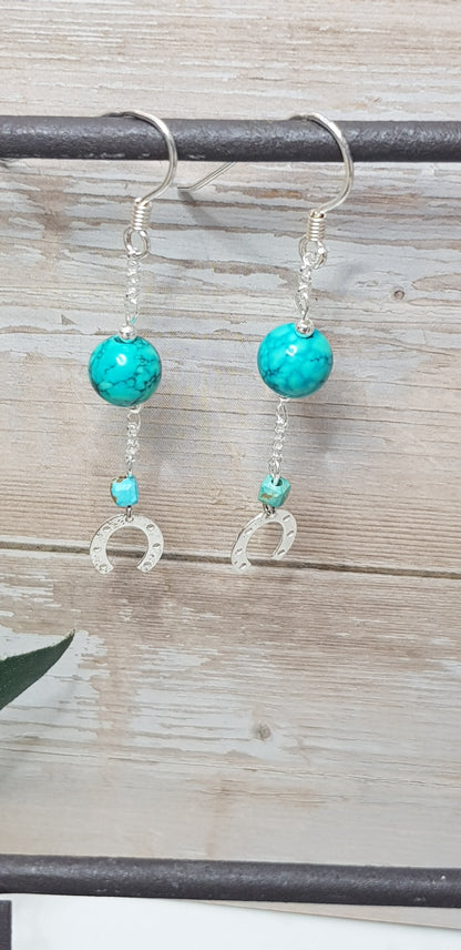 Turquoise de Chine argent 925