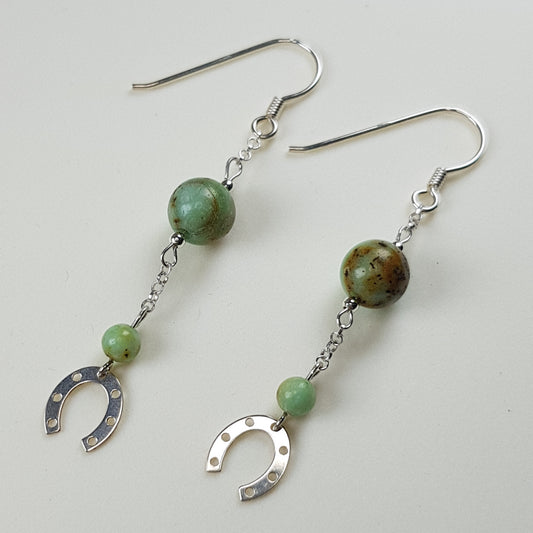 Turquoise de Mongolie argent 925