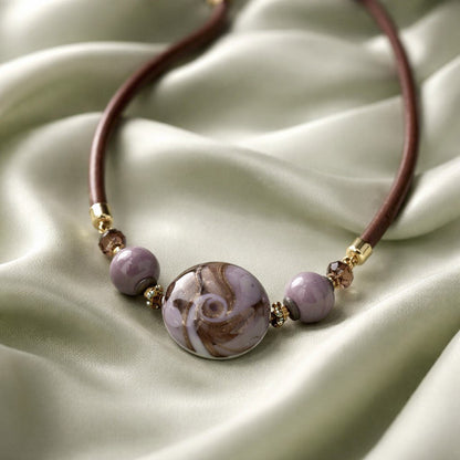 Collier Murano Yolan - Verre Vénitien Artisanal Certifié