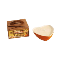 Bougie de massage en cire de soja naturelle Délice de Minuit, sensualité et romance artisanale