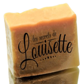 Savon artisanal huile d'olive au caramel, soin naturel gourmand et doux