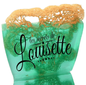 Savon loofah exfoliant au lait d'iris, gommage naturel doux au parfum raffiné