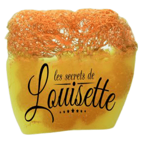 Savon loofah exfoliant au jasmin, gommage naturel doux au parfum délicat