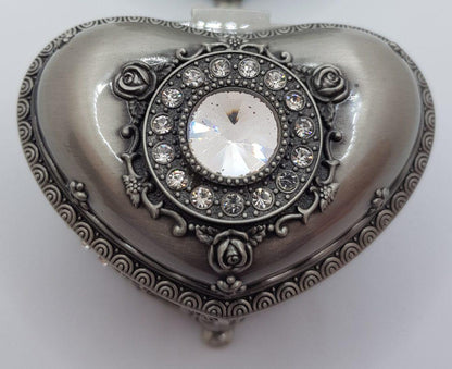 Coffret à bijoux en forme de cœur, écrin romantique pour vos bijoux précieux