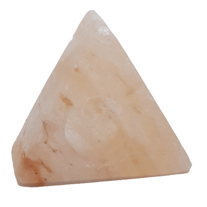Bougeoir en cristal de sel d'himalaya