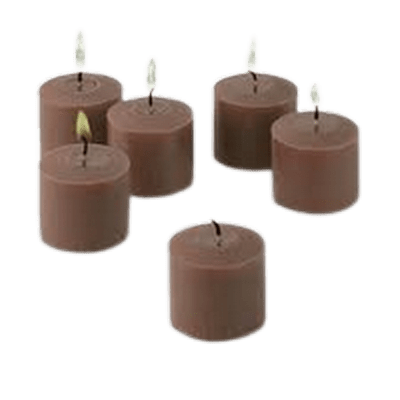 Petite bougie votive bois de santal vanille