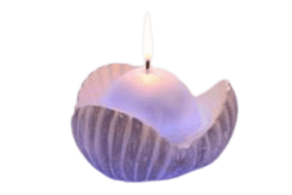 Bougie LED perle nacrée, élégance et sécurité sans flamme pour ambiance douce