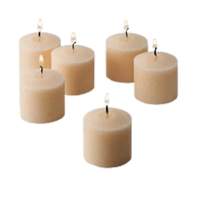 Petite bougie votive vanille