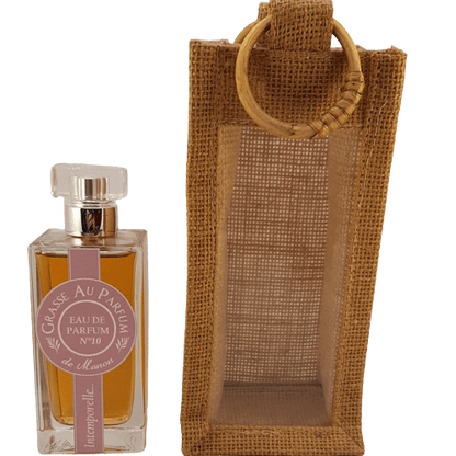 Flacon d'eau de parfum Intemporel Désir de Grasse, sensualité et raffinement français