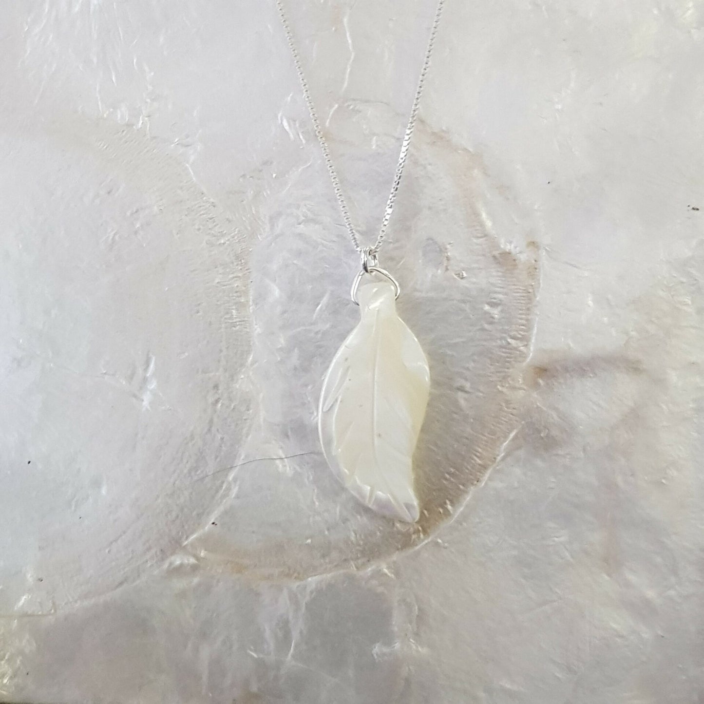 nacre charmille argent 925