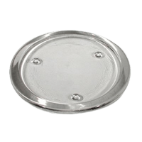 Coupelle en verre pour bougie, support élégant et polyvalent