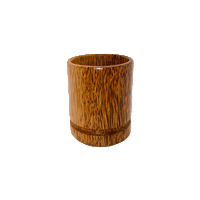 Gobelet en bois de cocotier
