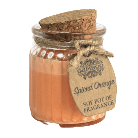 Bougie soja orange épicée