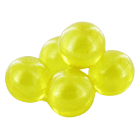 Perle de bain effervescente parfum verveine citron, huile de bain parfumée française