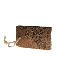 Pierre ponce rectangle, exfoliation pieds naturelle pratique anti-callosités