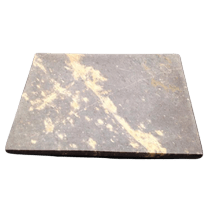 Porte-savon en stéatite et marbre rectangle, élégance minimaliste et contemporaine