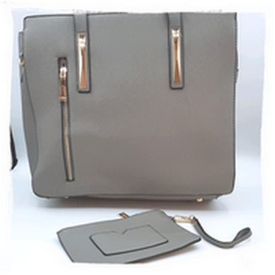 Sac pochette gris - élégance intemporelle en promotion