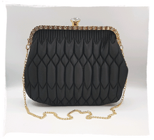 Sac Altesse noir - sac de soirée sophistiqué en promotion