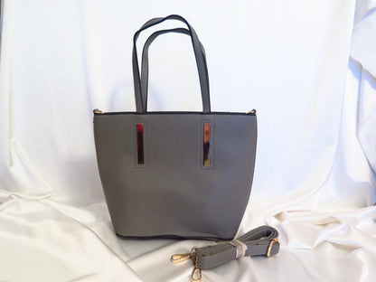 Sac à main gris - polyvalence et élégance en promotion