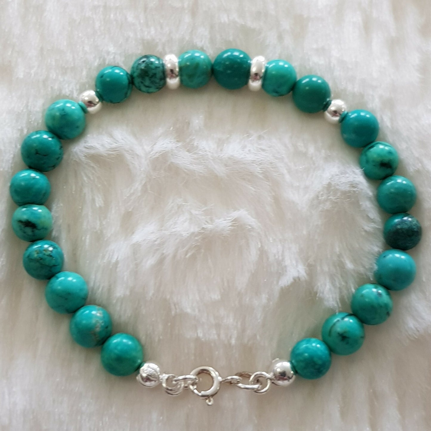 Bracelet turquoise argent 925